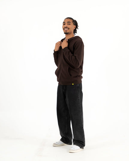 Basic - Blackmend Brown | Unisex Adult Zipup - Basic Zipup - Unisex - Jobedu Jordan