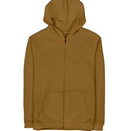 Basic - Trail Blazer Brown | Unisex Adult Zipup - Basic Zipup - Unisex - Jobedu Jordan