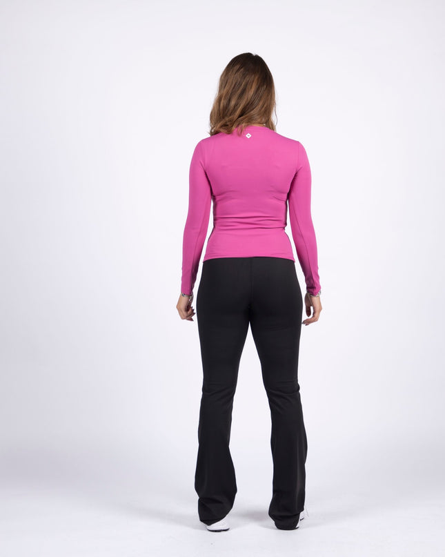 Berry | Women's Soft Knit Long Sleeve Tshirt - Women's Soft Knit Long Sleeve Tshirt - Jobedu Jordan