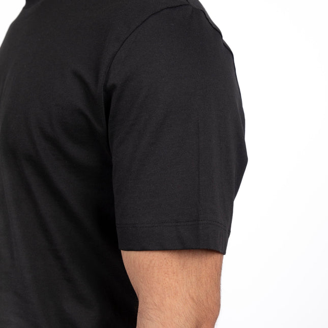 Black | Basic Cut T-shirt - Basic T-Shirt - Unisex - Jobedu Jordan
