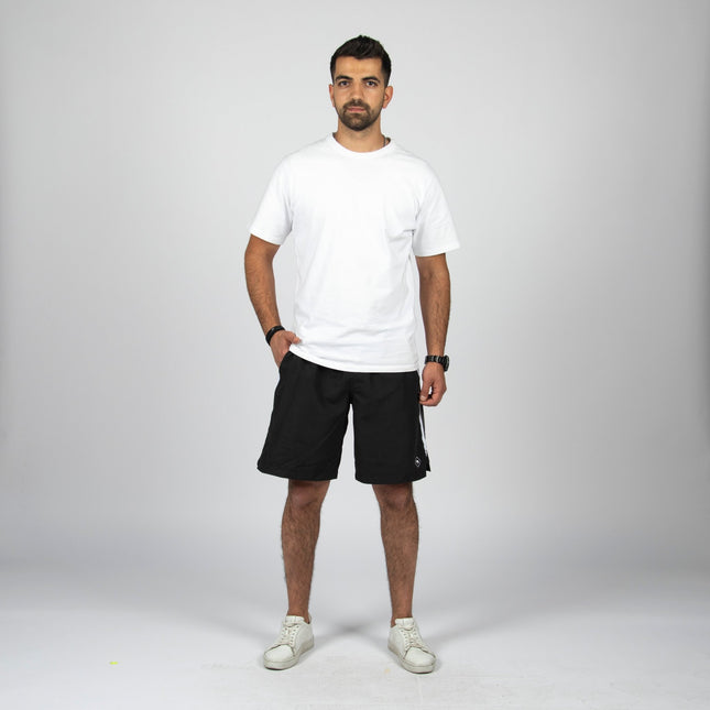 BLACK - GREY | Men's Swimming Short - Men's Swimming Shorts - Jobedu Jordan