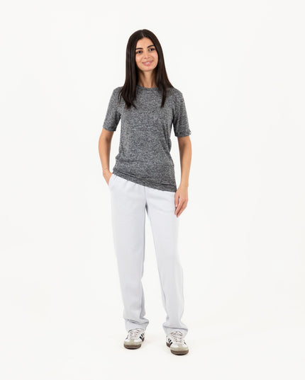 Black medium Heather | T-shirt Unisex Sport Self - Rib - T-shirt Unisex Sport Self - Rib - Jobedu Jordan
