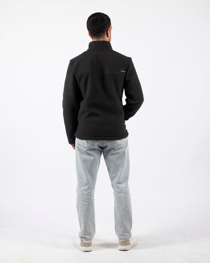 Black | Unisex Premium Superbasic Windwall Sherpa Jacket - Unisex Superbasic Windwall Sherpa Jacket - Jobedu Jordan