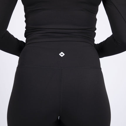 Black | Women's Soft Knit Flare Leggings - Women's Soft Knit Flare Leggings - Jobedu Jordan
