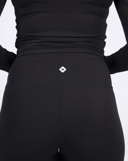 Black | Women's Soft Knit Flare Leggings - Women's Soft Knit Flare Leggings - Jobedu Jordan