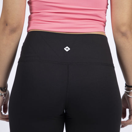 Black | Women's Soft Knit Leggings - Women's Soft Knit Leggings - Jobedu Jordan