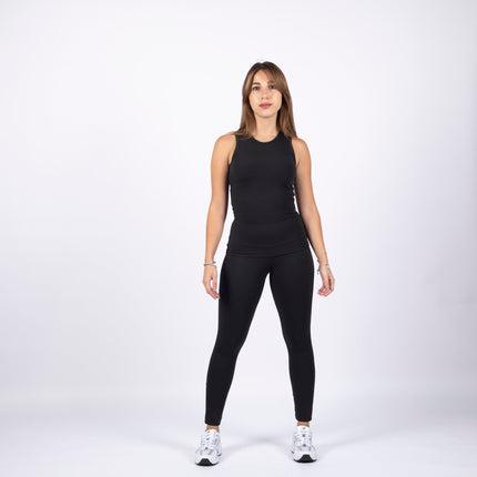 Black | Women's Soft Knit Regular Tank Top - Women's Soft Knit Regular Tank Top - Jobedu Jordan