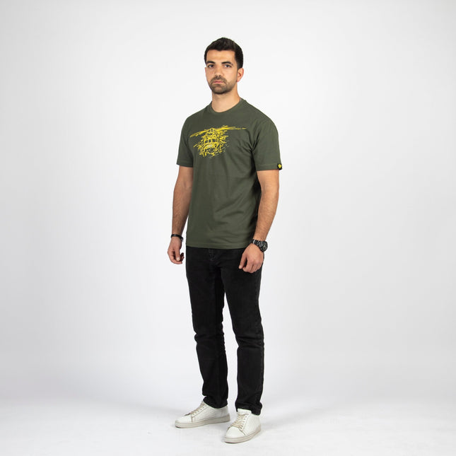 Blackhawk | Basic Cut T-shirt - Graphic T-Shirt - Unisex - Jobedu Jordan