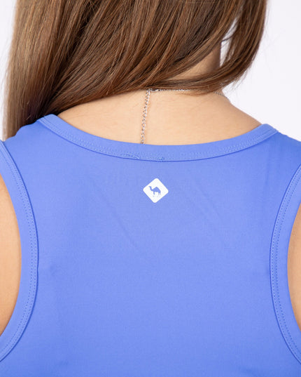 Blue | Women's Soft Knit Regular Tank Top - Women's Soft Knit Regular Tank Top - Jobedu Jordan