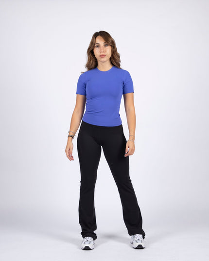 Blue | Women's Soft Knit Tshirt - Women's Soft Knit Tshirt - Jobedu Jordan