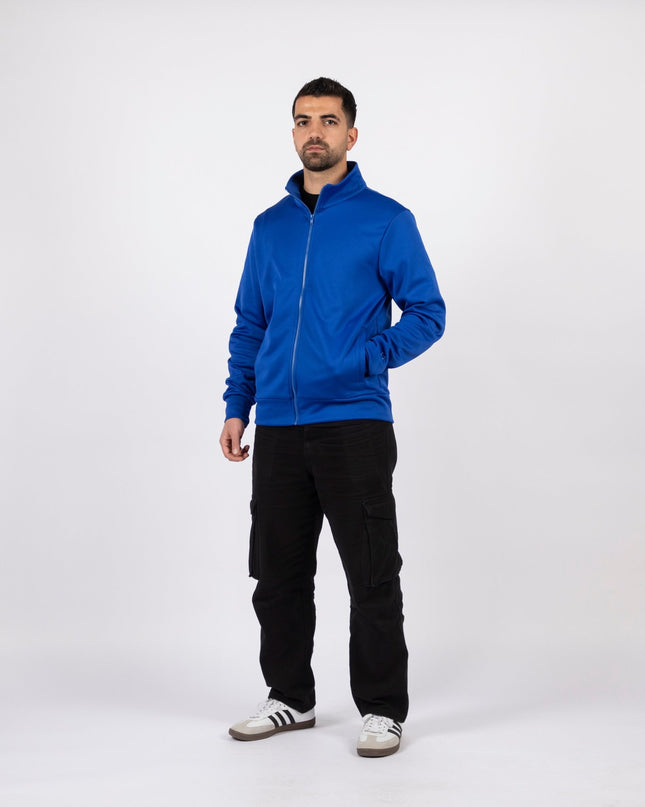 Bold Blue | Unisex Superbasic Trainer Jacket - Unisex Superbasic Trainer Jacket - Jobedu Jordan