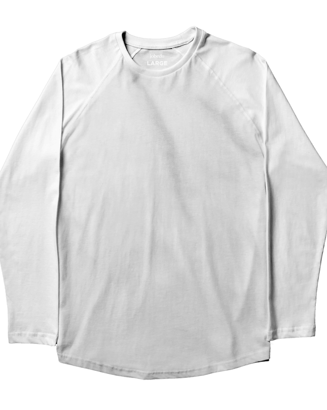 Bright White | Basic Premium T-shirt Unisex Longsleeve - Basic Premium T-shirt Unisex Longsleeve - Jobedu Jordan