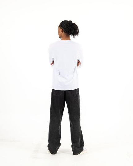 Bright White | Basic Premium T-shirt Unisex Longsleeve - Basic Premium T-shirt Unisex Longsleeve - Jobedu Jordan
