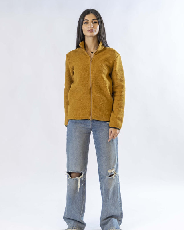 Bronze | Women Superbasic Sherpa Jacket - Women Superbasic Sherpa Jacket - Jobedu Jordan