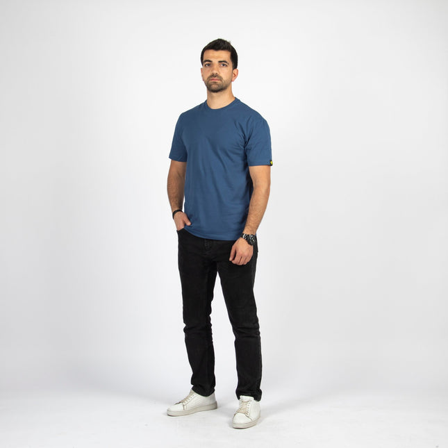 Burnt Navy Blue | Basic Cut T-shirt - Basic T-Shirt - Unisex - Jobedu Jordan