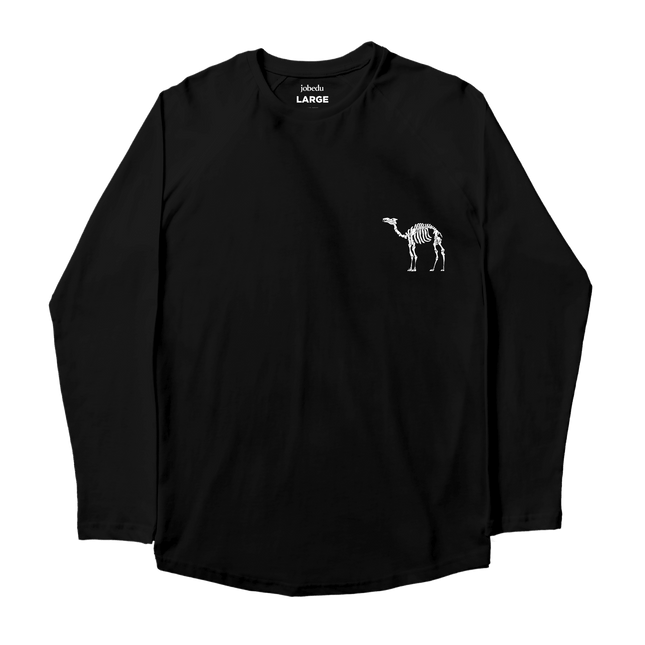 Camel Join The Tribe | Premium T-shirt Unisex Longsleeve Basic Cut - Premium T-shirt Unisex Longsleeve Basic Cut - Jobedu Jordan