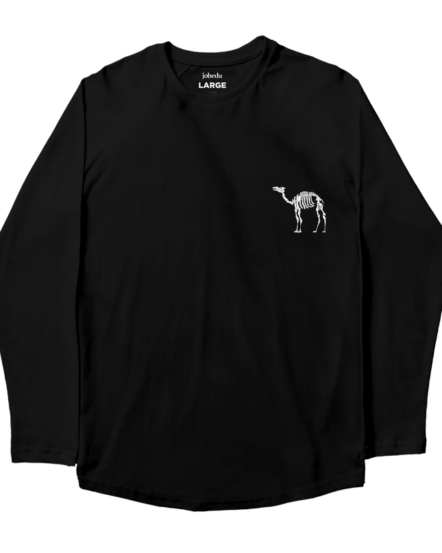 Camel Join The Tribe | Premium T-shirt Unisex Longsleeve Basic Cut - Premium T-shirt Unisex Longsleeve Basic Cut - Jobedu Jordan