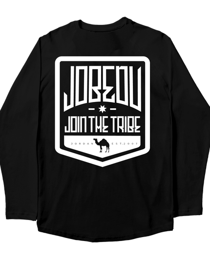 Camel Join The Tribe | Premium T-shirt Unisex Longsleeve Basic Cut - Premium T-shirt Unisex Longsleeve Basic Cut - Jobedu Jordan