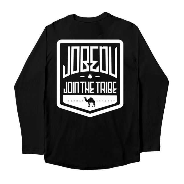 Camel Join The Tribe | Premium T-shirt Unisex Longsleeve Basic Cut - Premium T-shirt Unisex Longsleeve Basic Cut - Jobedu Jordan