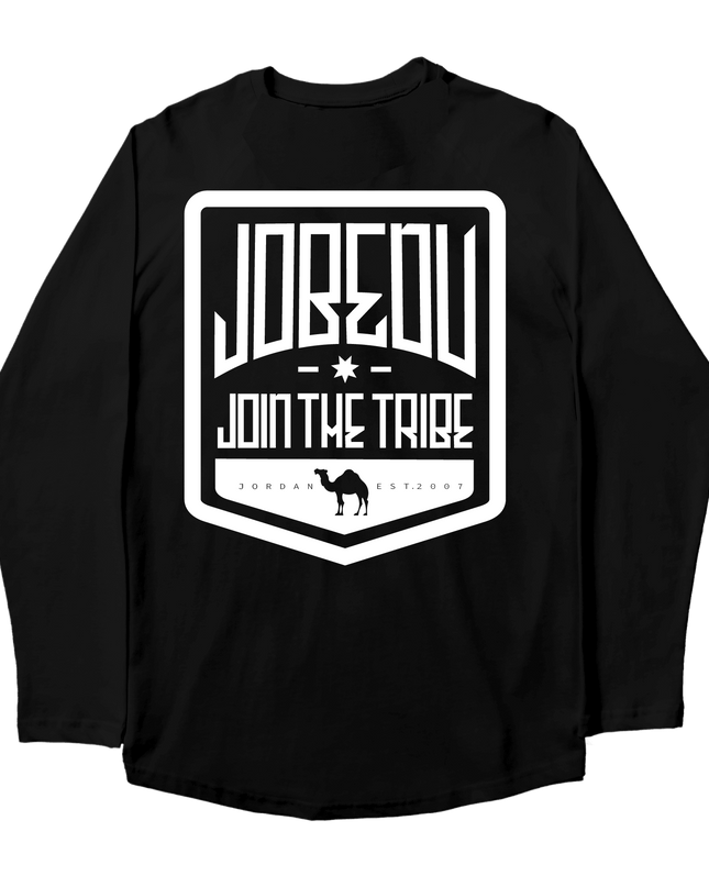 Camel Join The Tribe | Premium T-shirt Unisex Longsleeve Basic Cut - Premium T-shirt Unisex Longsleeve Basic Cut - Jobedu Jordan