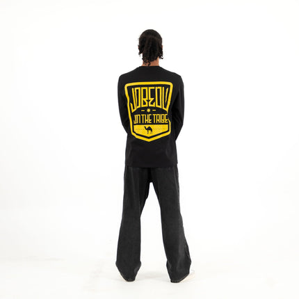 Camel Join The Tribe | Premium T-shirt Unisex Longsleeve Basic Cut - Premium T-shirt Unisex Longsleeve Basic Cut - Jobedu Jordan