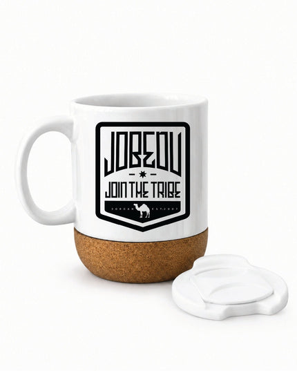 Camel Join the tribe | Soft Wooden Plate Mug - Accessories - Soft Wooden Plate Mug - Jobedu Jordan