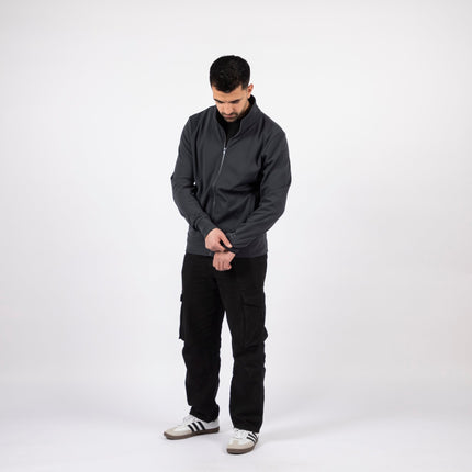 Charcoal | Unisex Superbasic Trainer Jacket - Unisex Superbasic Trainer Jacket - Jobedu Jordan