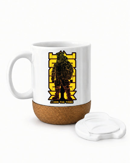 Cyper Camel | Soft Wooden Plate Mug