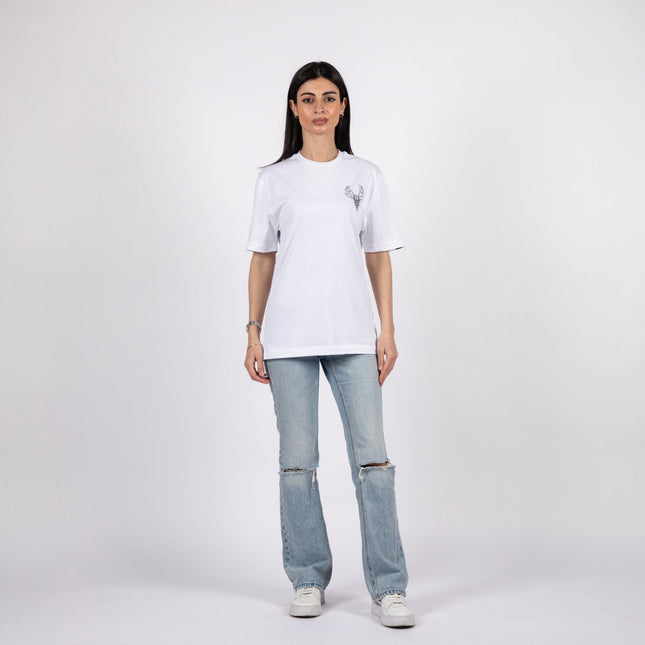 Deer | Basic Cut T-shirt - Graphic T-Shirt - Unisex - Jobedu Jordan