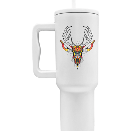Deer | Premium Straw Water Bottle - Accessories - Premium Straw Water Bottle - Jobedu Jordan