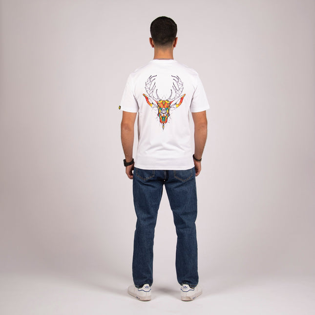 Deer | Premium SuperBasic Ghraphic T-Shirt - Premium Super Basic Cut T-Shirt - Unisex - Jobedu Jordan