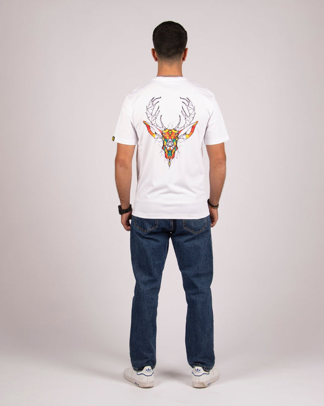 Deer | Premium SuperBasic Ghraphic T-Shirt - Premium Super Basic Cut T-Shirt - Unisex - Jobedu Jordan