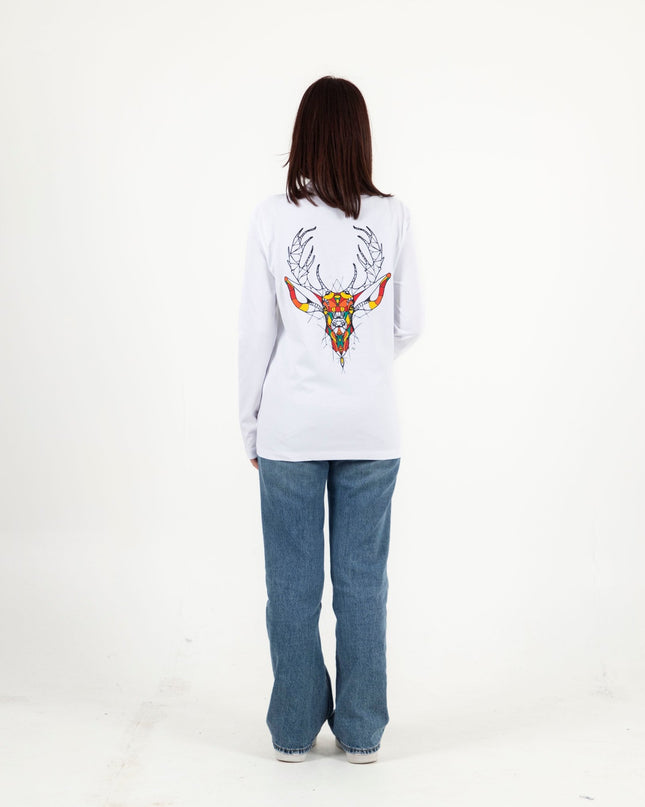 Deer | Premium T-shirt Unisex Longsleeve Basic Cut - Premium T-shirt Unisex Longsleeve Basic Cut - Jobedu Jordan