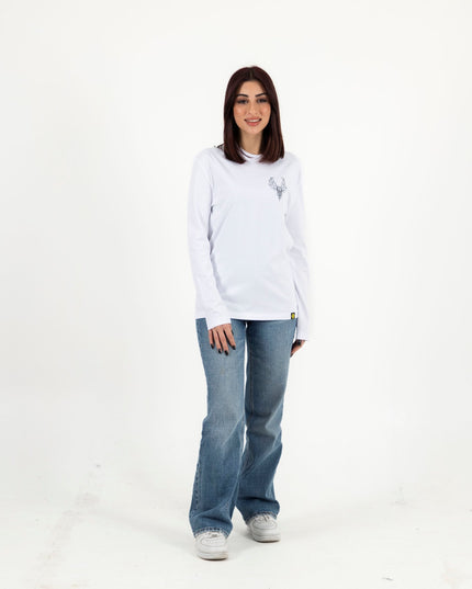 Deer | Premium T-shirt Unisex Longsleeve Basic Cut - Premium T-shirt Unisex Longsleeve Basic Cut - Jobedu Jordan