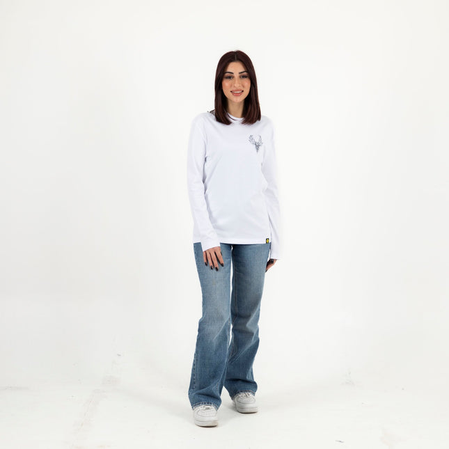 Deer | Premium T-shirt Unisex Longsleeve Basic Cut - Premium T-shirt Unisex Longsleeve Basic Cut - Jobedu Jordan