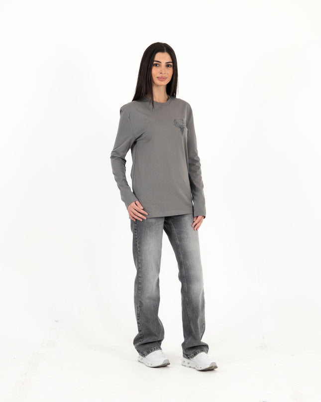Deer | Premium T-shirt Unisex Longsleeve Basic Cut - Premium T-shirt Unisex Longsleeve Basic Cut - Jobedu Jordan