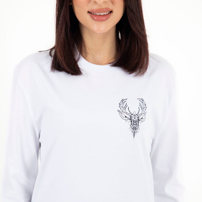 Deer | Premium T-shirt Unisex Longsleeve Basic Cut - Premium T-shirt Unisex Longsleeve Basic Cut - Jobedu Jordan