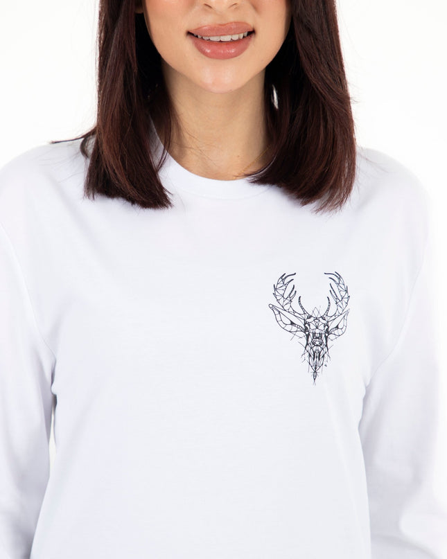 Deer | Premium T-shirt Unisex Longsleeve Basic Cut - Premium T-shirt Unisex Longsleeve Basic Cut - Jobedu Jordan