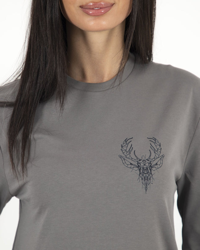 Deer | Premium T-shirt Unisex Longsleeve Basic Cut - Premium T-shirt Unisex Longsleeve Basic Cut - Jobedu Jordan