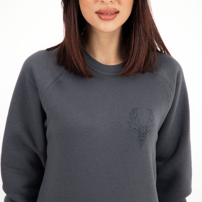 Deer | Unisex Adult Sweatshirt - Graphic Sweatshirt - Unisex - Jobedu Jordan