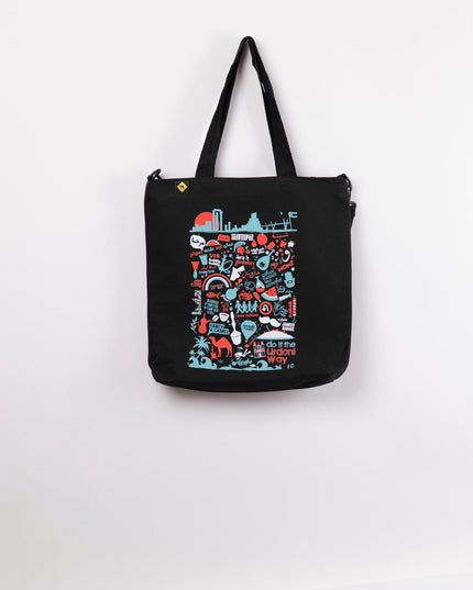 Do It The Urdoni way | Black Totebag Black Hanged - Accessories - Totebag Hanged - Jobedu Jordan