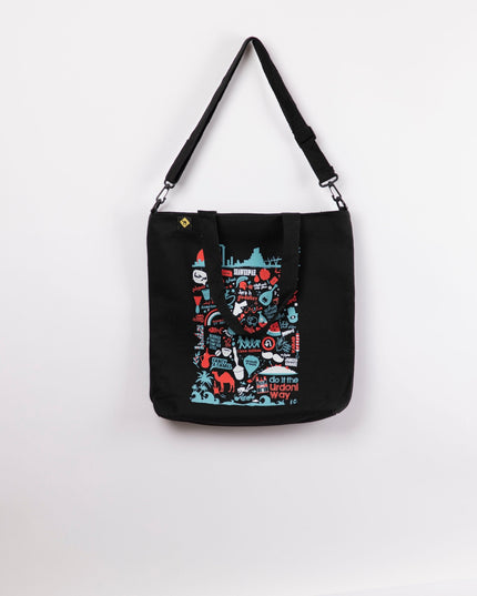 Do It The Urdoni way | Black Totebag Black Hanged - Accessories - Totebag Hanged - Jobedu Jordan