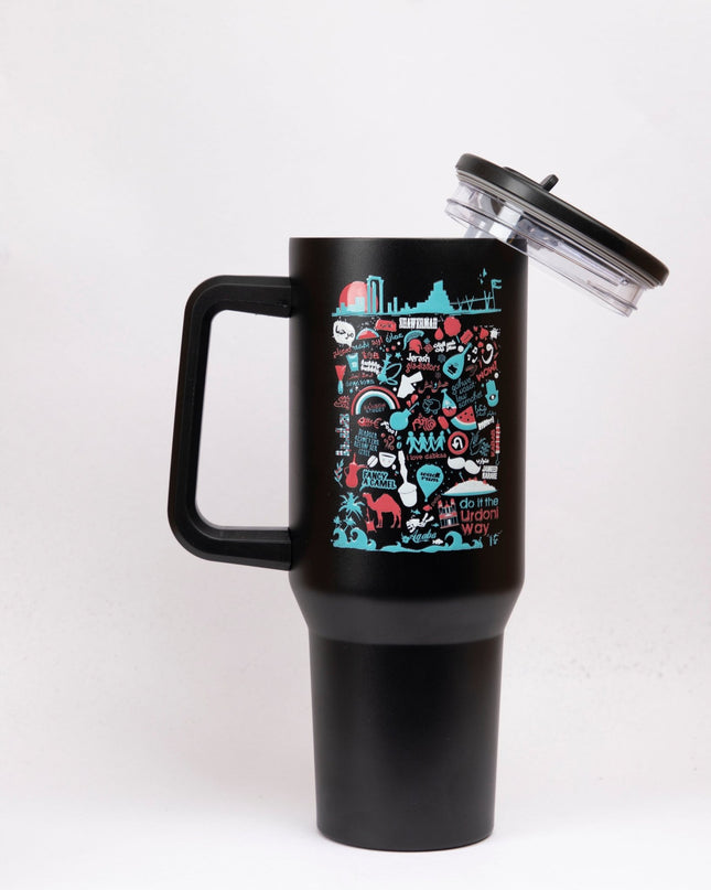 Do It The Urdoni Way | Fixed Straw Water Bottle - Accessories - Fixed Straw Water Bottle - Jobedu Jordan
