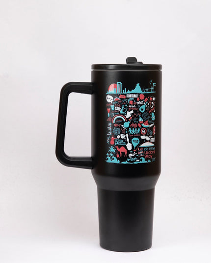 Do It The Urdoni Way | Fixed Straw Water Bottle - Accessories - Fixed Straw Water Bottle - Jobedu Jordan