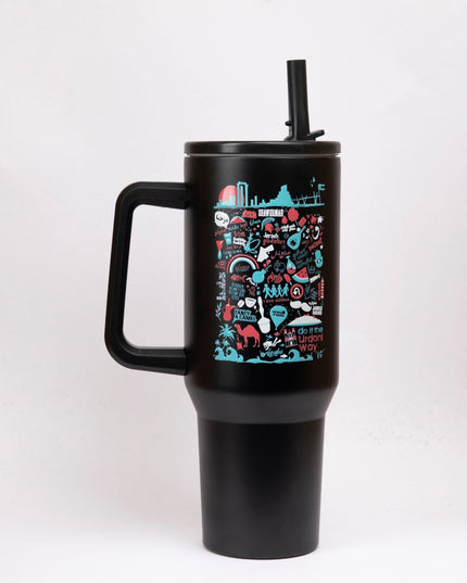 Do It The Urdoni Way | Fixed Straw Water Bottle - Accessories - Fixed Straw Water Bottle - Jobedu Jordan