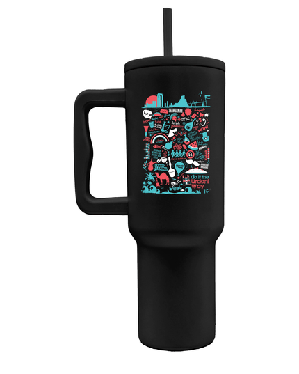 Do It The Urdoni Way | Premium Straw Water Bottle - Accessories - Premium Straw Water Bottle - Jobedu Jordan