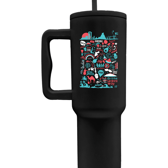 Do It The Urdoni Way | Premium Straw Water Bottle - Accessories - Premium Straw Water Bottle - Jobedu Jordan