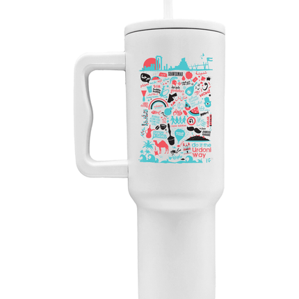 Do It The Urdoni Way | Premium Straw Water Bottle - Accessories - Premium Straw Water Bottle - Jobedu Jordan