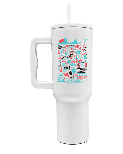 Do It The Urdoni Way | Premium Straw Water Bottle - Accessories - Premium Straw Water Bottle - Jobedu Jordan