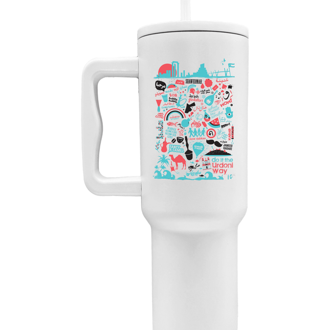 Do It The Urdoni Way | Premium Straw Water Bottle - Accessories - Premium Straw Water Bottle - Jobedu Jordan